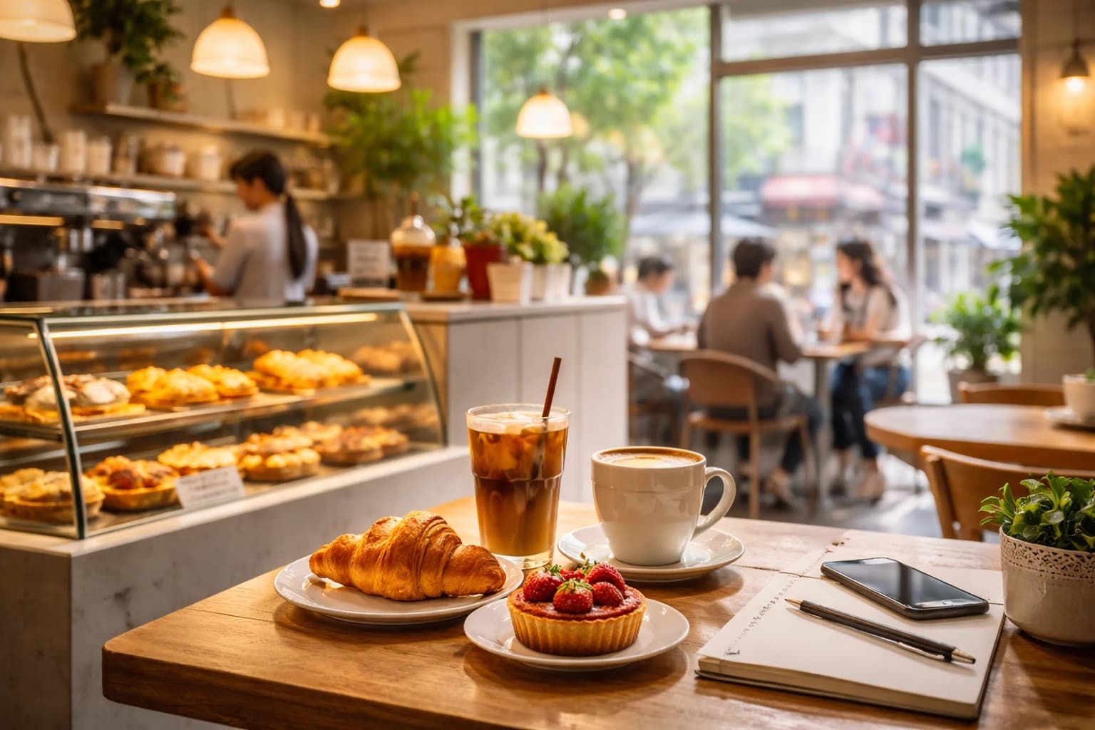 Cafe environment in Korea