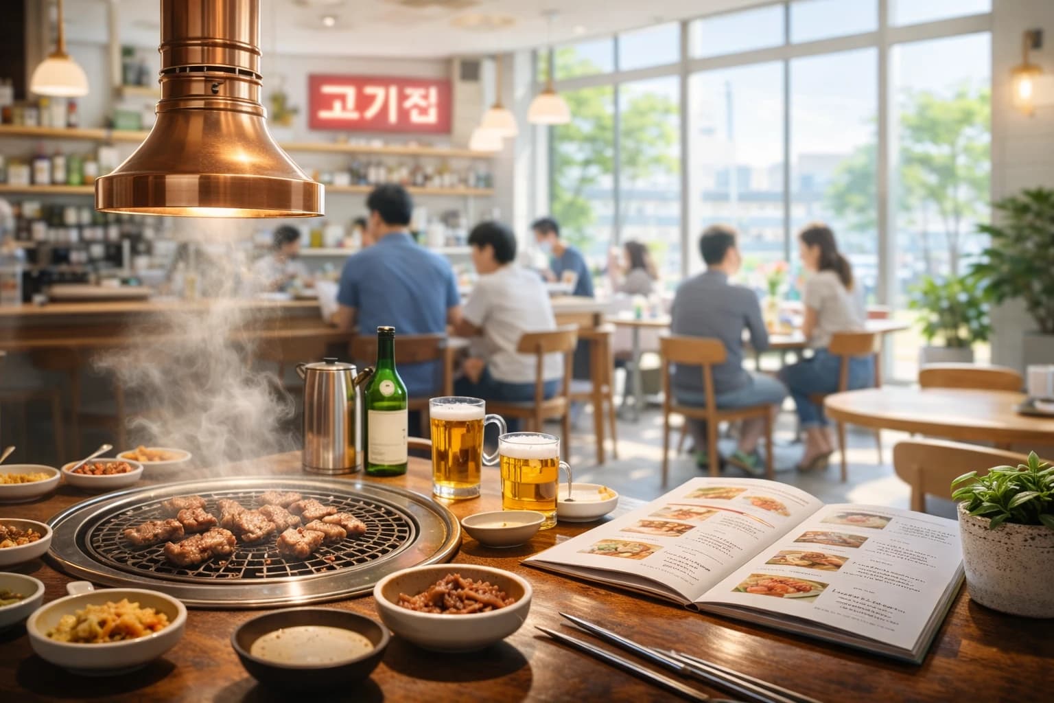 Restaurant environment in Korea